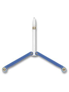 Spyderco Baliyo Flip Hand Spinner Fisher Space Pen USA Blue White YUS107